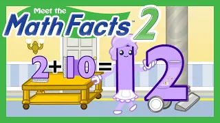 Meet the Math Facts Addition & Subtraction - 2+10=12