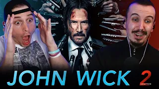 JOHN WICK: CHAPTER 2 (2017) MOVIE REACTION!! - First Time Watching!