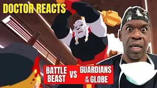 Doctor Reacts to INVINCIBLE: Battle Beast Vs Guardians of the Globe Fight Scene