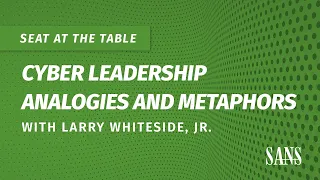 Cyber Leadership Analogies and Metaphors