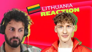 LET'S REACT TO EUROVISION 2024 🇱🇹 LITHUANIA | SILVESTER BELT - LUKTELK