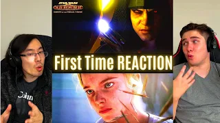 REACTING to *Star Wars:The Old Republic: Knights of the Eternal Throne "Betrayed" (Gaming Cinematics