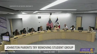 Johnston parents file to remove Turning Point from school district