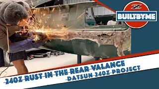 A Sudden Change of Plan....Removing the Rear Valance Panel - Datsun 240z Restoration Project Ep18
