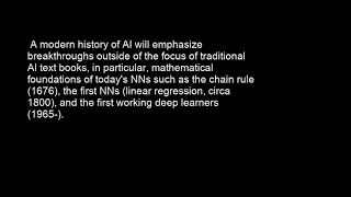 Juergen Schmidhuber@Annotated History of Modern AI and Deep Learning