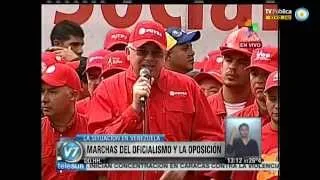 Visión 7: Marchas del oficialismo y la oposición en Venezuela