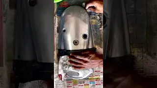 Watch full video and details in my channel aluminium clean maintain//#modified #bullet #restoration