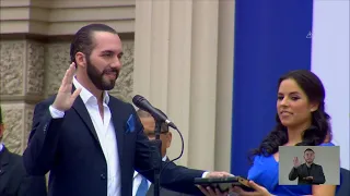 President-elect Nayib Bukele assumes the presidency of El Salvador | AFP