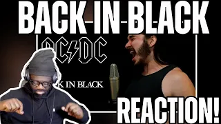 Dan Vasc - "Back In Black" - AC/DC cover (REACTION!)