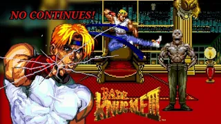 Bare Knuckle III Semi TAS, NO CONTINUES (Normal Mode) Full Gameplay 4:3 Sega Genesis - SPAZNOOBYT