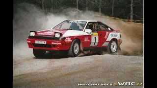 Best of..International South Swedish Rally 1989.  Action