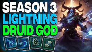 This Druid Build Makes Season 3 EASY! (Lightning Storm) | Diablo 4