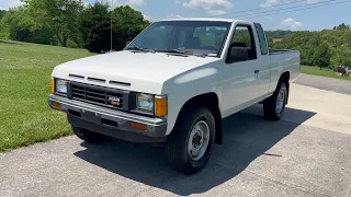 1986 Nissan Pick Up 4x4 Walk Around Video