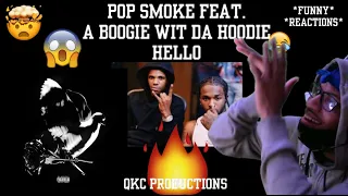 Pop Smoke & A Boogie Wit Da Hoodie - Hello - Shoot For The Stars, Aim For The Moon Deluxe - REACTION