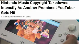 Nintendo Issues Copyright Strikes On Youtube Channels