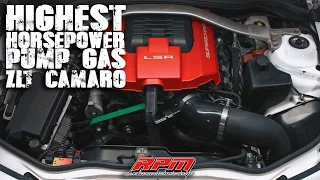 Highest Horsepower Stock Blower Pump Gas ZL1? | RPM