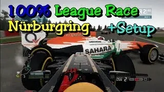 F1 2013 | Germany, Nürburgring 100% | Race Edit | F1RC League Raceedit | PS3 HD Deutschland