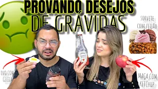 PROVANDO DESEJOS ESTRANHOS DE GRÁVIDAS ♥ - Bruna Paula