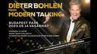 Dieter Bohlen live with Band (Parts from concert in Budapest 2023)