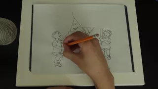 [ASMR] Tracing a Picture