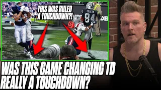 Was This Game Changing Raiders Touchdown REALLY A Touchdown? | Pat McAfee Reacts