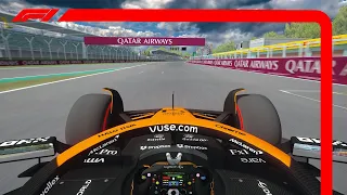 Lando Norris | at the Italian Grand Prix | Emola | fanatec csl dd