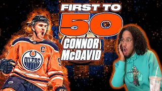 CONNOR MCDAVID 50+ GOALS IN A SEASON!