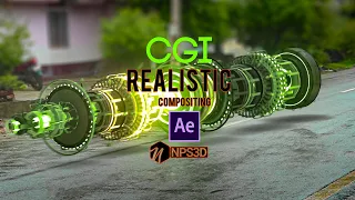 Realistic CGI Compositing | After Effects & Element 3D | Tutorial |2020 | NPS3D