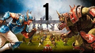 Blood Bowl 2 part 1 (Game Movie) (Story Walkthrough) (No Commentary)