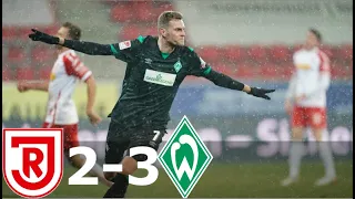 Jahn Regensburg vs Werder Bremen 2-3 Full Highlights | All Goals | 10 December 2021