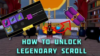 How to Unlock New LEGENDARY SCROLL | Blox Fruits