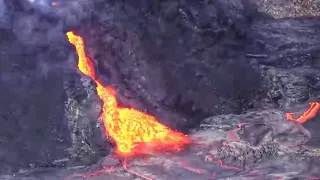 Hawaii Kilauea Volcano Lava Lake Eruption Update 🌋- 1/25/2021