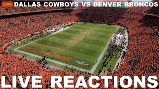 Cowboys vs Broncos Preseason Week 1 Live Play-By-Play & Reactions