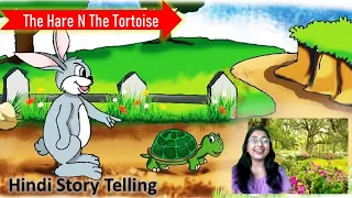 The Hare And The Tortoise Kids Story Telling | Moral Story | Bed Time Story