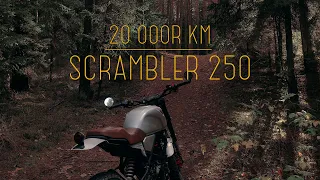 Мотоцикл Scrambler 250 спустя 20 000 км