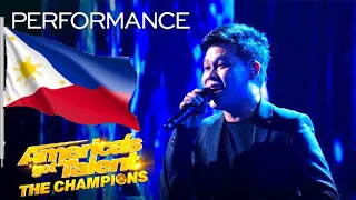 Marcelito Pomoy Sings “We Are The Champions” in America’s Got Talent : The Champions