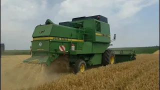 Збираємо ячмінь. John Deere 1177. 27 липня 2021р.