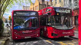 BUSES AT BOW