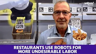 Restaurants are integrating robots into the fast food industry