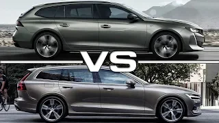 2019 Peugeot 508 SW vs 2019 Volvo V60 Technical Specifications