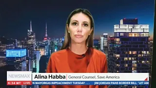 Fired Trump lawyer Alina Habba interview implodes