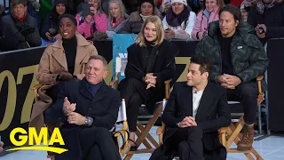 Stars of new James Bond film react to trailer l GMA