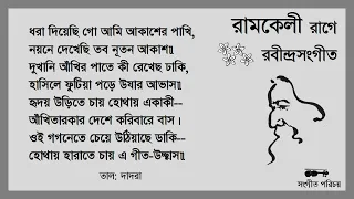 ধরা দিয়েছি গো আমি আকাশের পাখি/  dhora diyechi go ami akasher pakhi