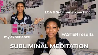 USE THIS MEDITATION FOR FASTER SUBLIMINAL RESULTS | esther :)