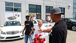 SURPRISING MOM WITH HER DREAM CAR... ***EMOTIONAL***