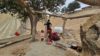 The life of Iranian nomads: the continuation of construction in the new farm
