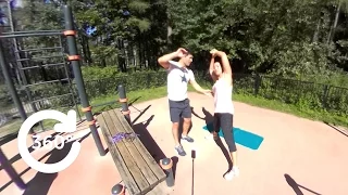 ME vs ME: Тренировка Street WorkOut//Панорамное видео 360 4К