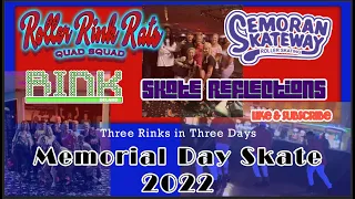 Day 2 : THE RINK Deland Memorial Day Weekend Shuffle Skate ORLANDO Florida 2022