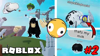 ROBLOX VR FUNNY MOMENTS 2 (SUS) 👉👈😳😂😂