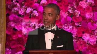 DC:WH STATE DINNER-OBAMA'S HAIKU